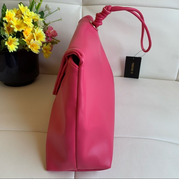 Forever21 Envelope Folded Clutch in Hot Pink - Picture 10 of 10